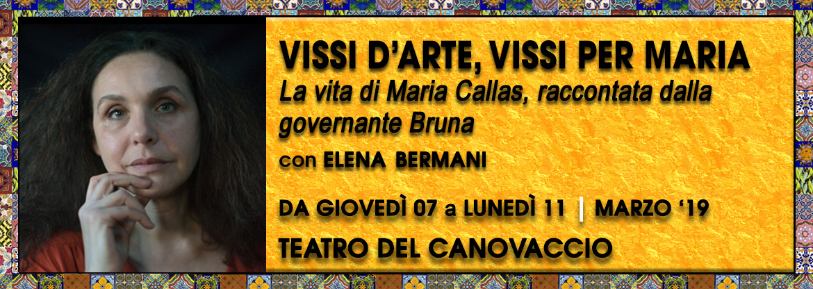 Vissi d'arte Maria Callas Elena Bermani