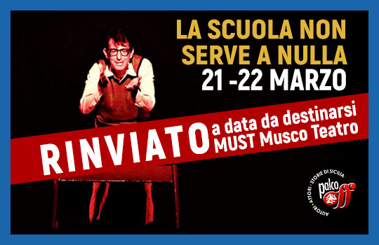 annullati spettacoli scuola non serve a nulla